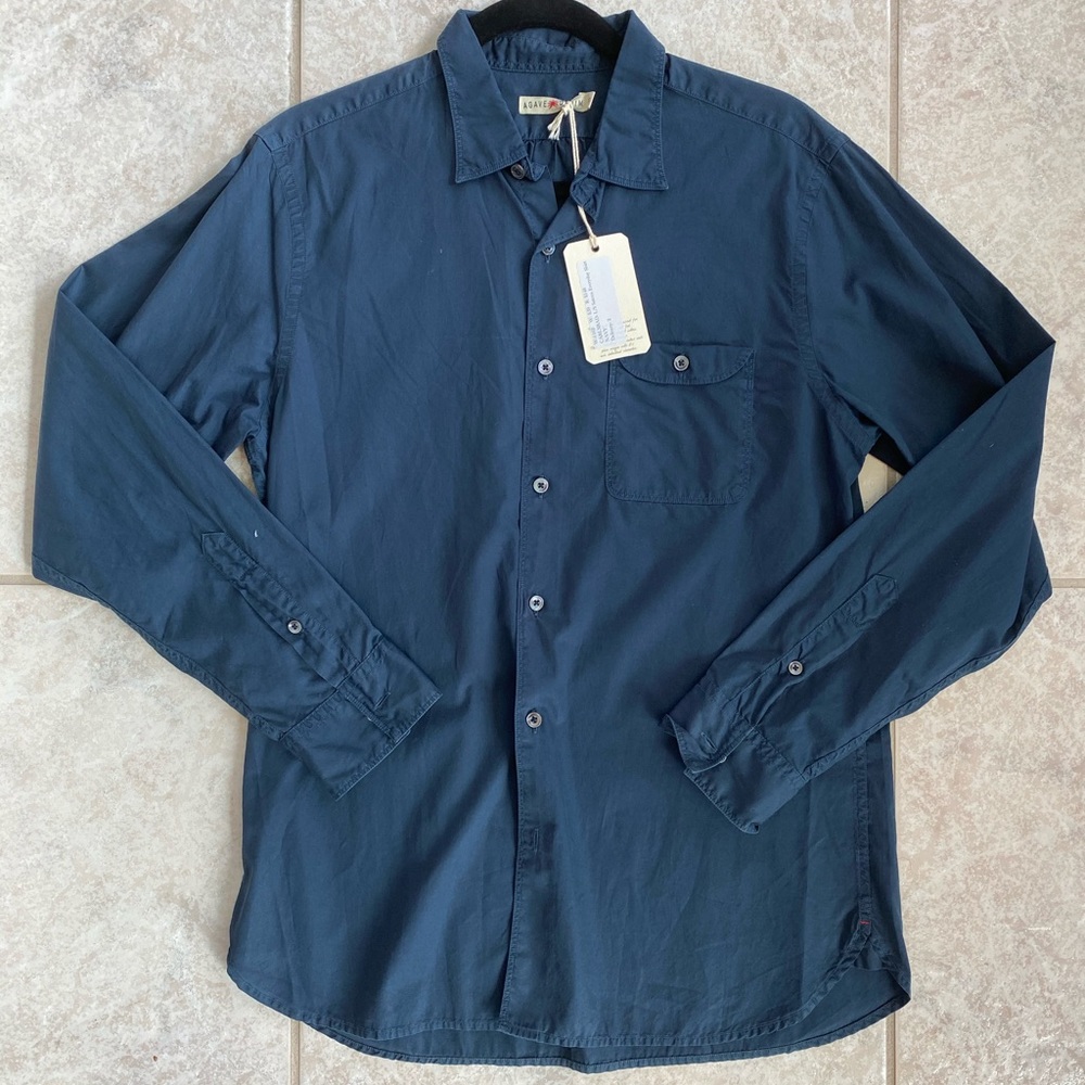 AGAVE DENIM Sateen Everyday Shirt - M